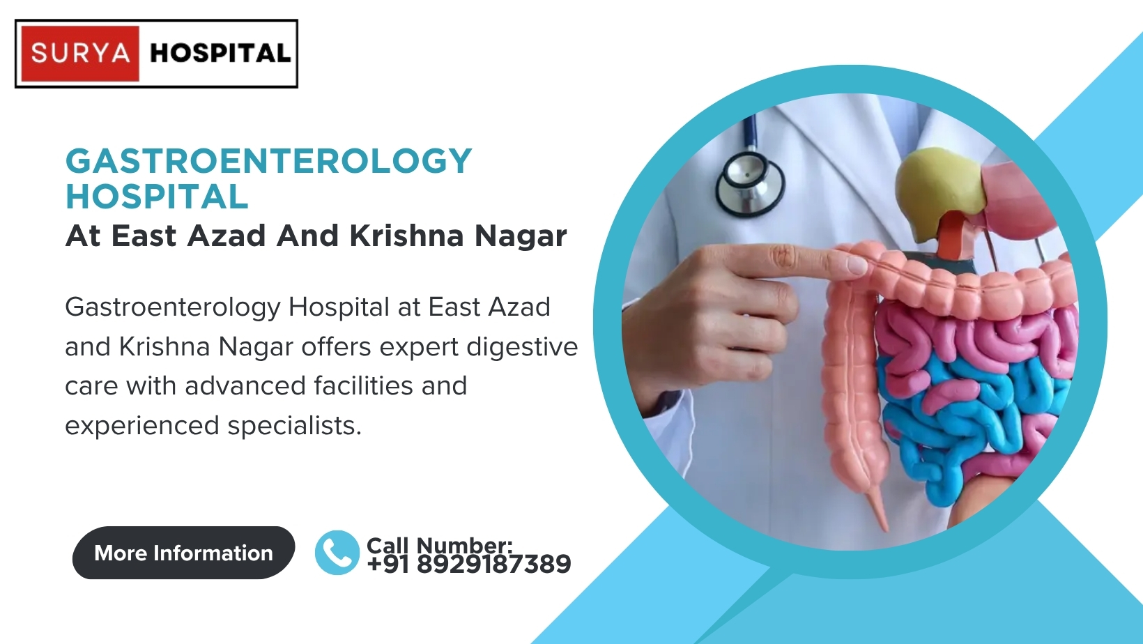 Gastroenterology Hospital - At East Azad And Krishna Nagar